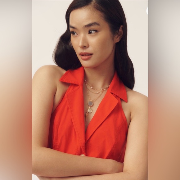 Anthropologie The Amelia Collared Mini Dress by Maeve - Picture 5 of 12